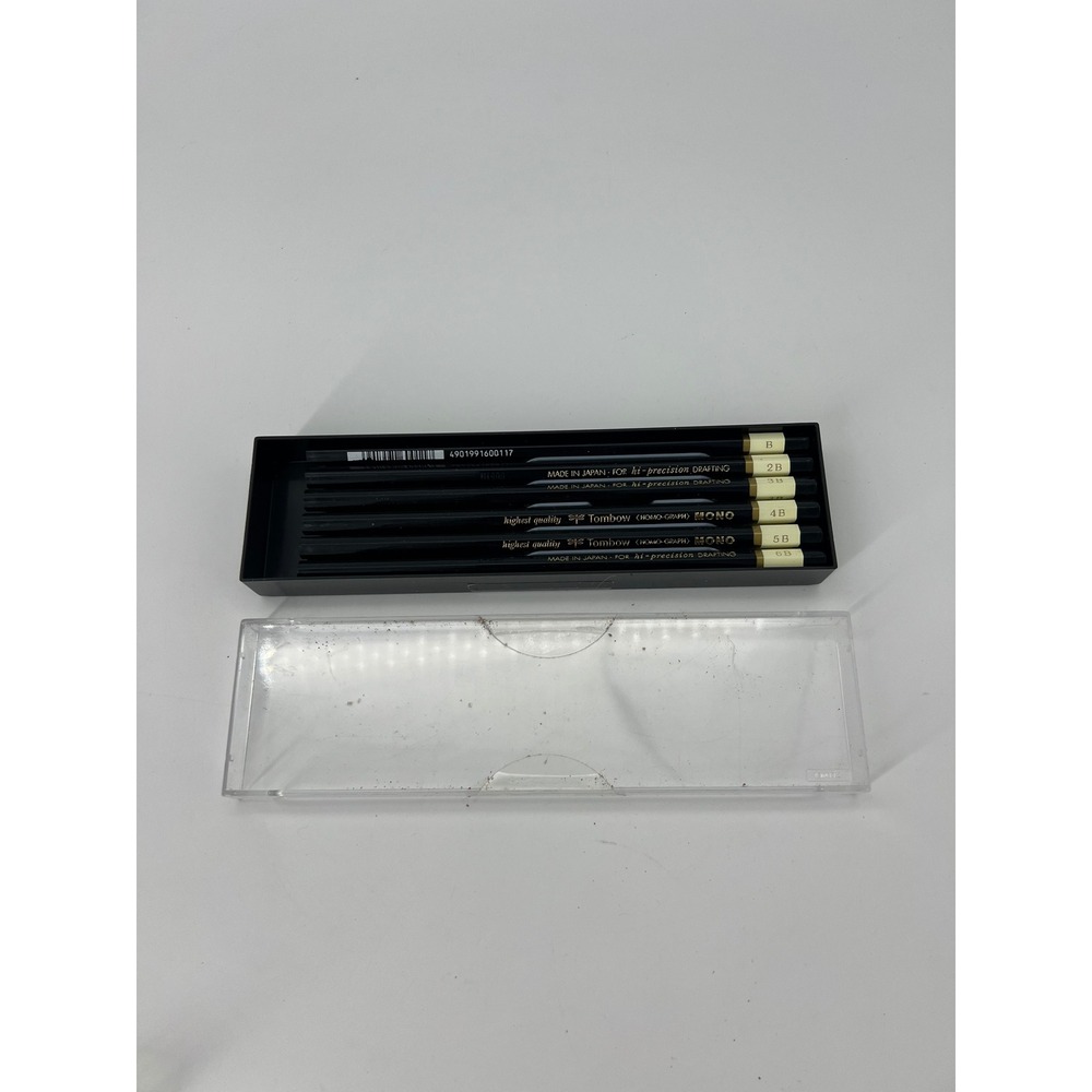 Tombow Homo-Graph Mono Drafting Pencils Dozen Made in Japan Hi-Precision Case